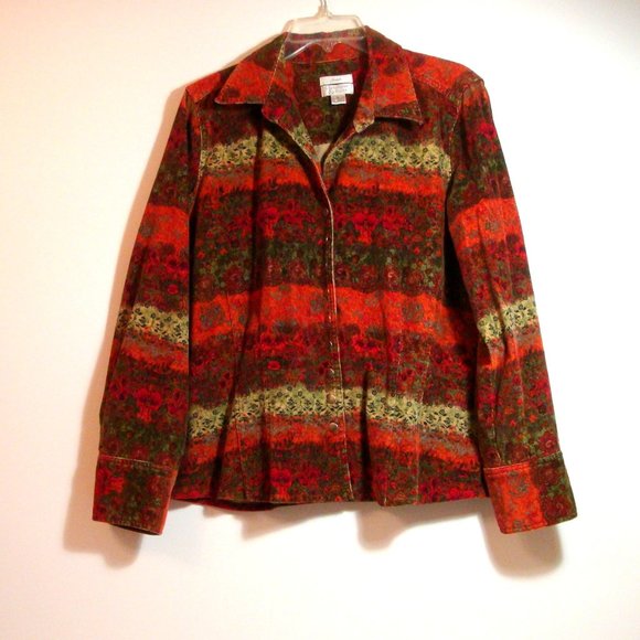 Autumn Corduroy Shackette Christopher & Banks Shirt Jacket - Picture 5 of 5